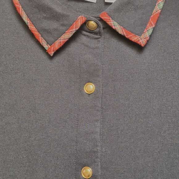 C.S.T. Sport Holiday Christmas Jacket Button Up Women's Size 2X Embroidered - Picture 5 of 11